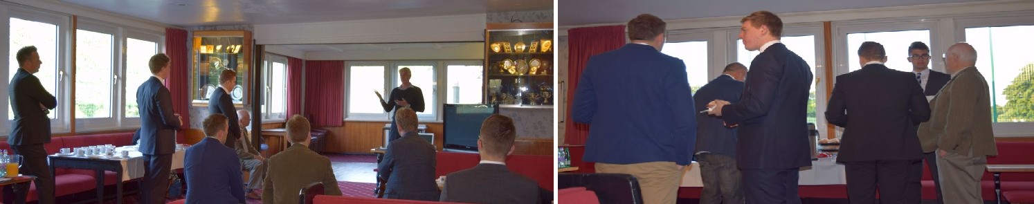 Photo of our Business Breakfast with Kenny Campbell