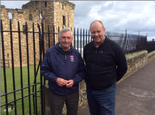 Headmaster and Graeme Scott